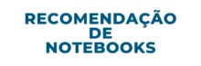 Logo do site Recomendação de Notebooks com ícone de laptop azul e selo de verificado verde.